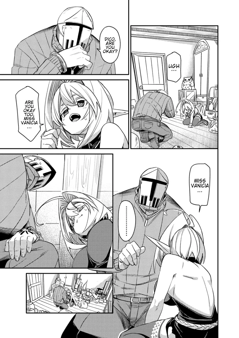 The Elf Picked Up a Heavy Knight. — Chapter 5 — Page 5