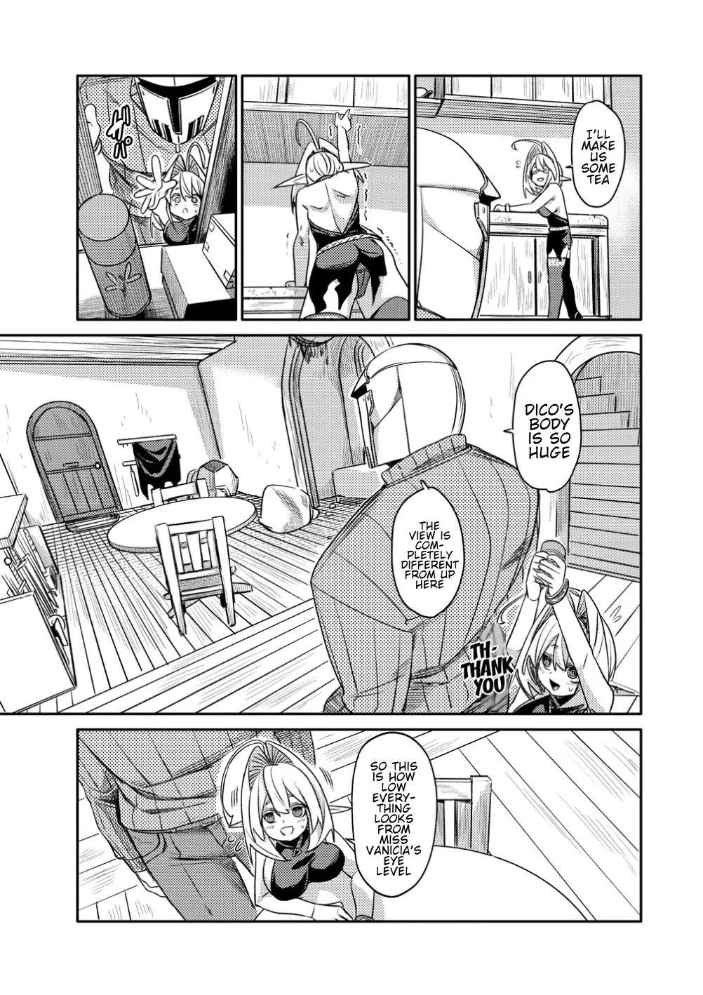 The Elf Picked Up a Heavy Knight. — Chapter 5 — Page 9