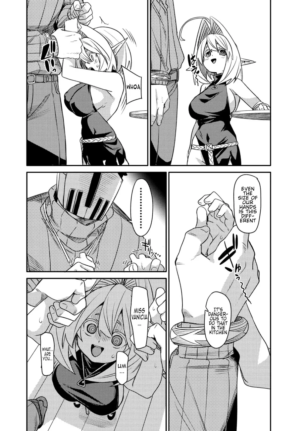 The Elf Picked Up a Heavy Knight. — Chapter 5 — Page 10