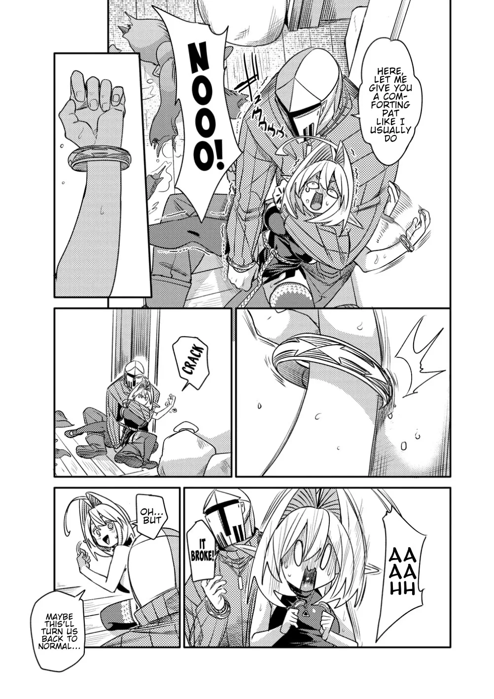The Elf Picked Up a Heavy Knight. — Chapter 5 — Page 19