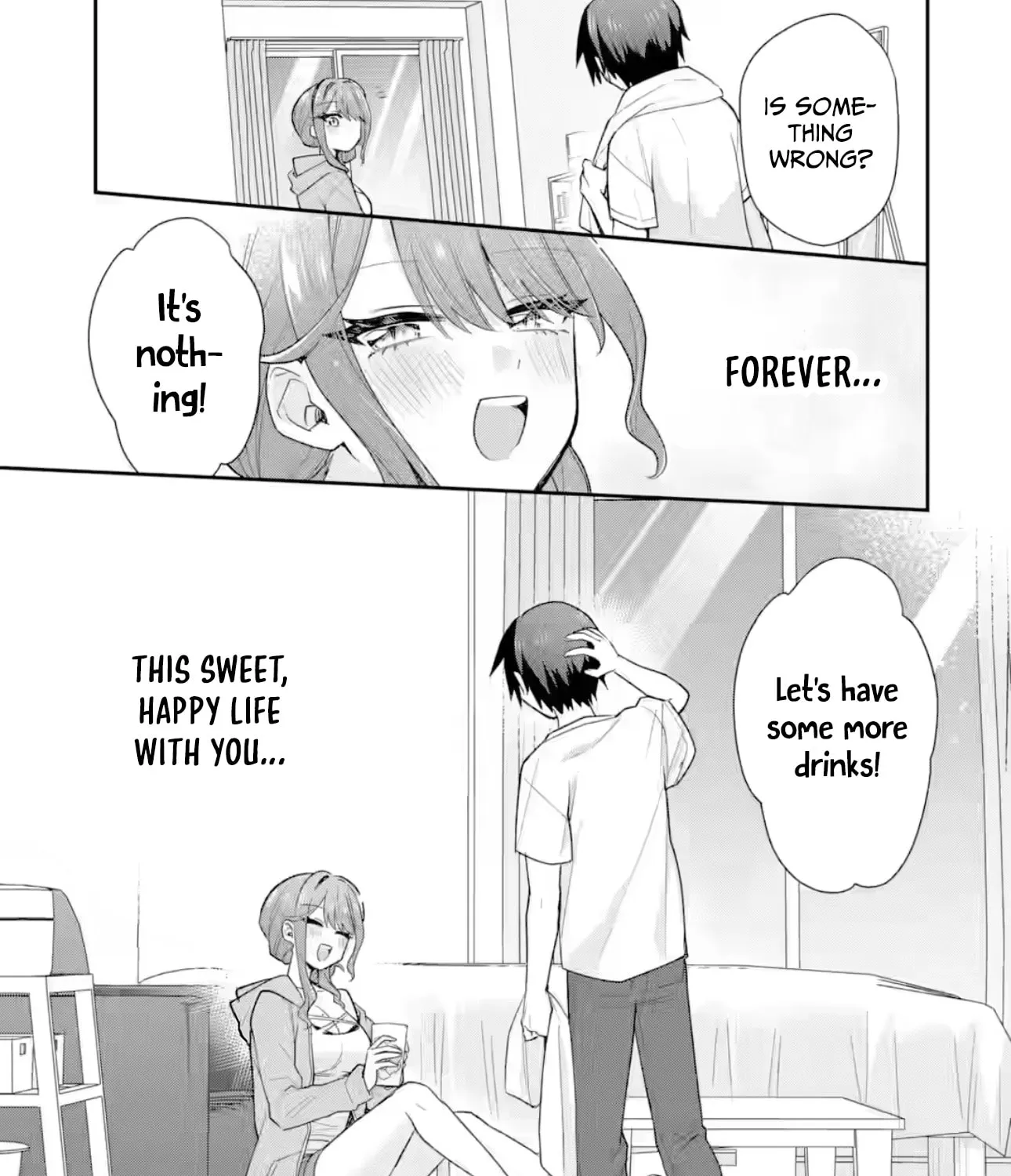 Osake to Senpai Kanojo to no Amaama Doukyo Lovecome wa Nijuusai ni Natte kara — Chapter 16 — Page 51