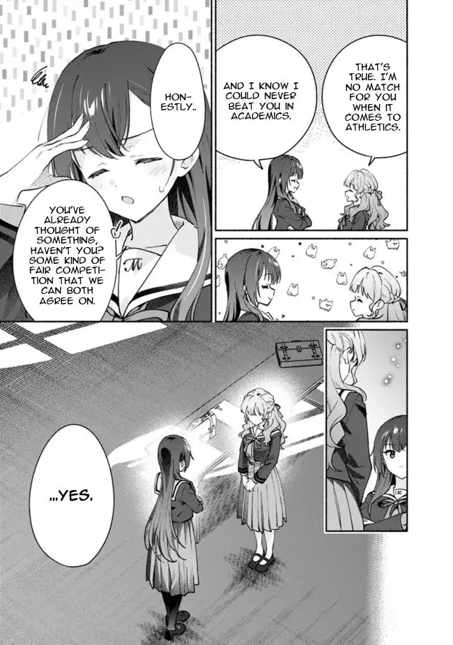 A Yuri Story About Breaking a Pretty Girl Who Keeps Insisting She Won't Lose Into Submission — Chapter 3 — Page 17