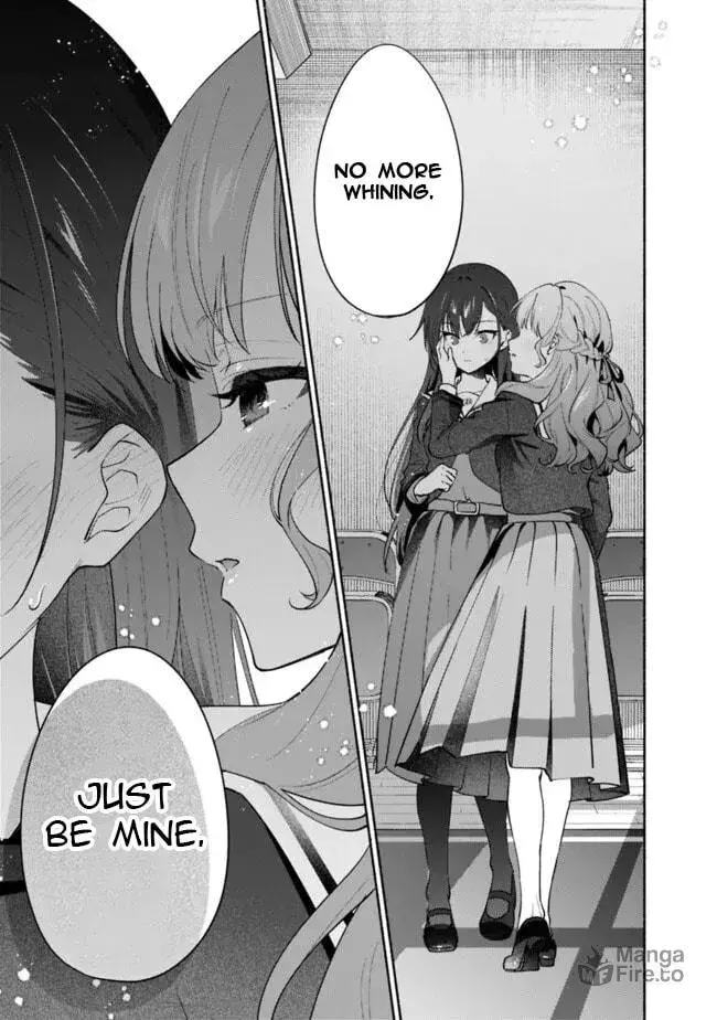A Yuri Story About Breaking a Pretty Girl Who Keeps Insisting She Won't Lose Into Submission — Chapter 4 — Page 9