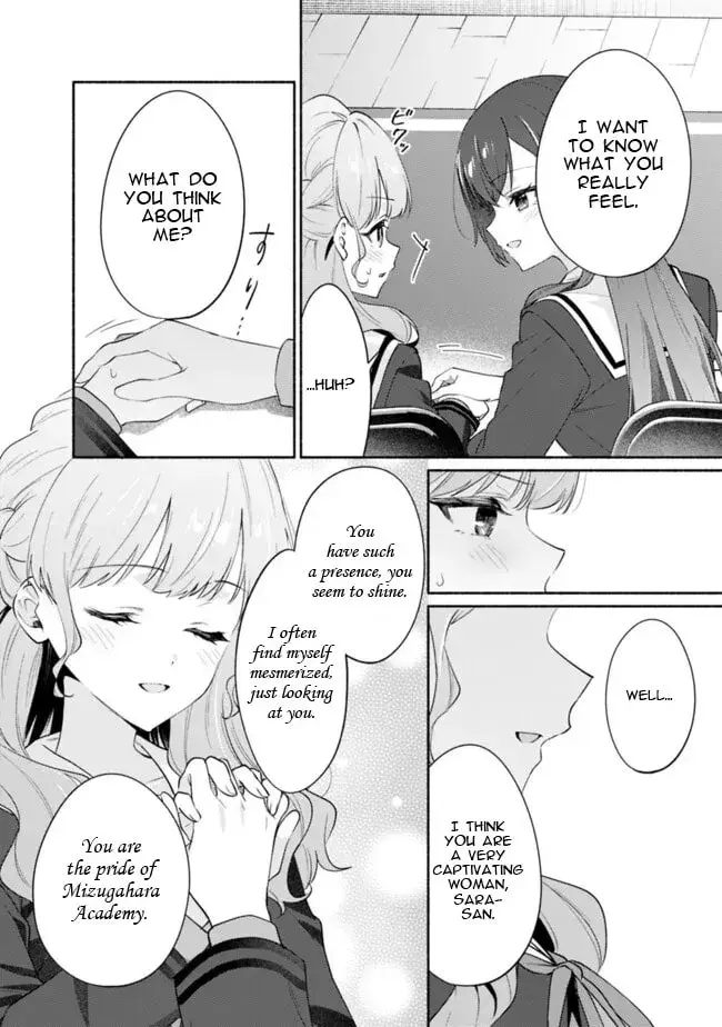 A Yuri Story About Breaking a Pretty Girl Who Keeps Insisting She Won't Lose Into Submission — Chapter 5 — Page 16