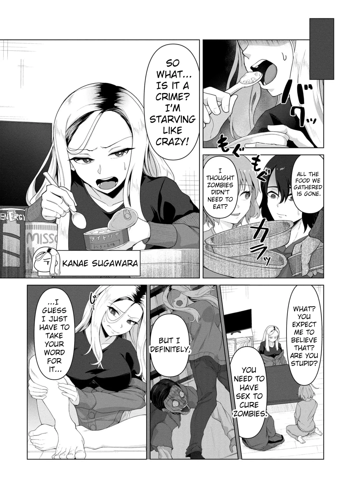 Only My Vaccine Can Save the World From Zombie Apocalypse — Chapter 4 — Page 4
