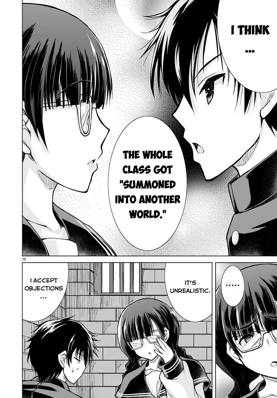 I Was Summoned to Another World, but I Got the Power to Cut Anything, so It Was Easy Mode. — Chapter 1 — Page 14