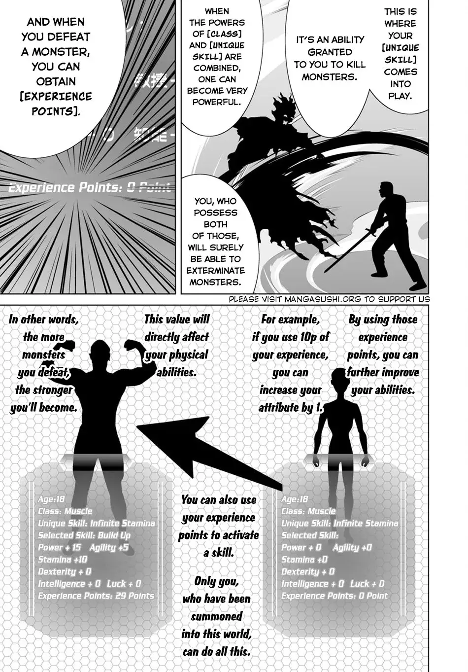 I Was Summoned to Another World, but I Got the Power to Cut Anything, so It Was Easy Mode. — Chapter 1 — Page 35