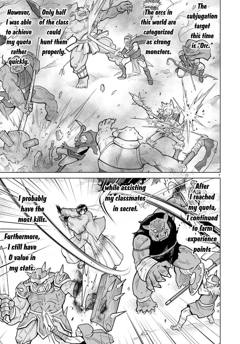 I Was Summoned to Another World, but I Got the Power to Cut Anything, so It Was Easy Mode. — Chapter 3 — Page 7