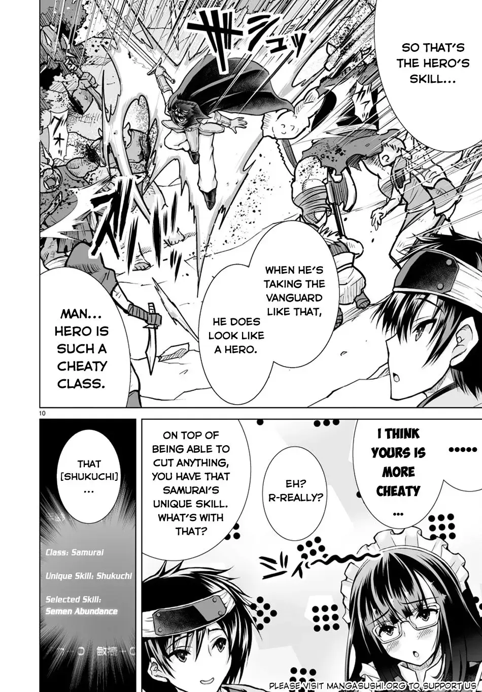 I Was Summoned to Another World, but I Got the Power to Cut Anything, so It Was Easy Mode. — Chapter 4 — Page 10