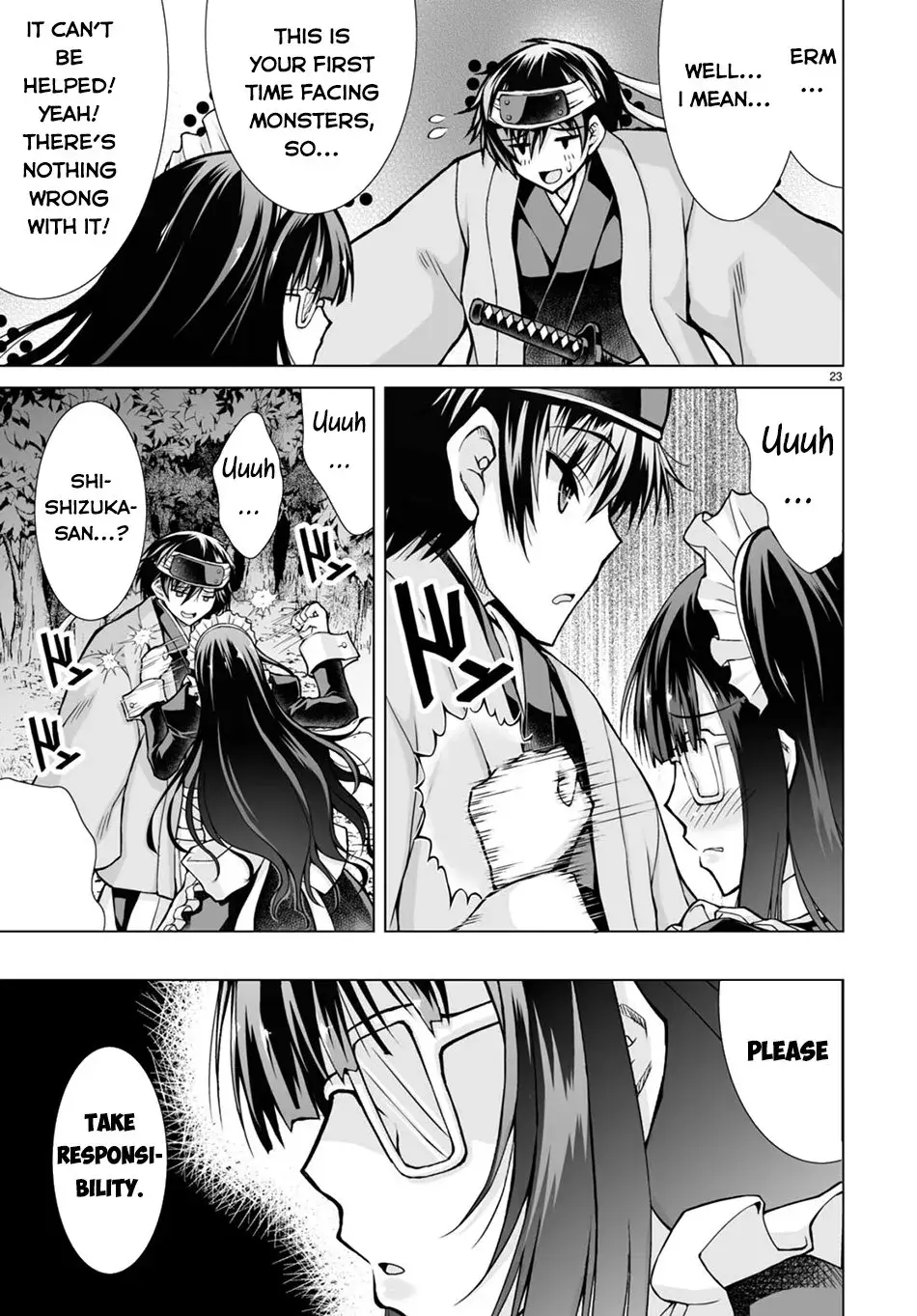 I Was Summoned to Another World, but I Got the Power to Cut Anything, so It Was Easy Mode. — Chapter 4 — Page 22