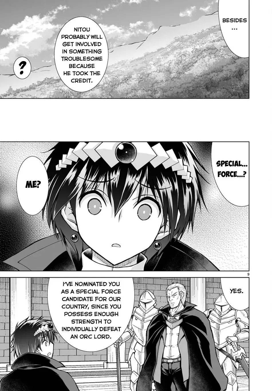 I Was Summoned to Another World, but I Got the Power to Cut Anything, so It Was Easy Mode. — Chapter 5 — Page 9