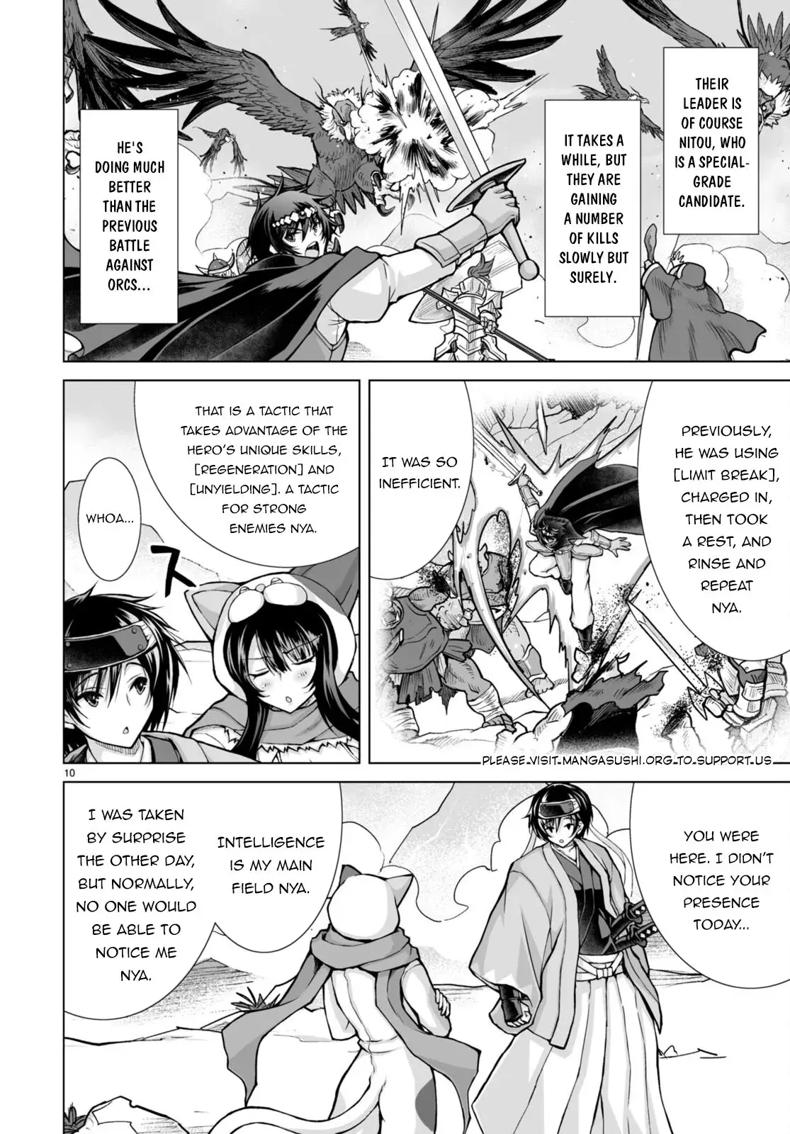I Was Summoned to Another World, but I Got the Power to Cut Anything, so It Was Easy Mode. — Chapter 6 — Page 10
