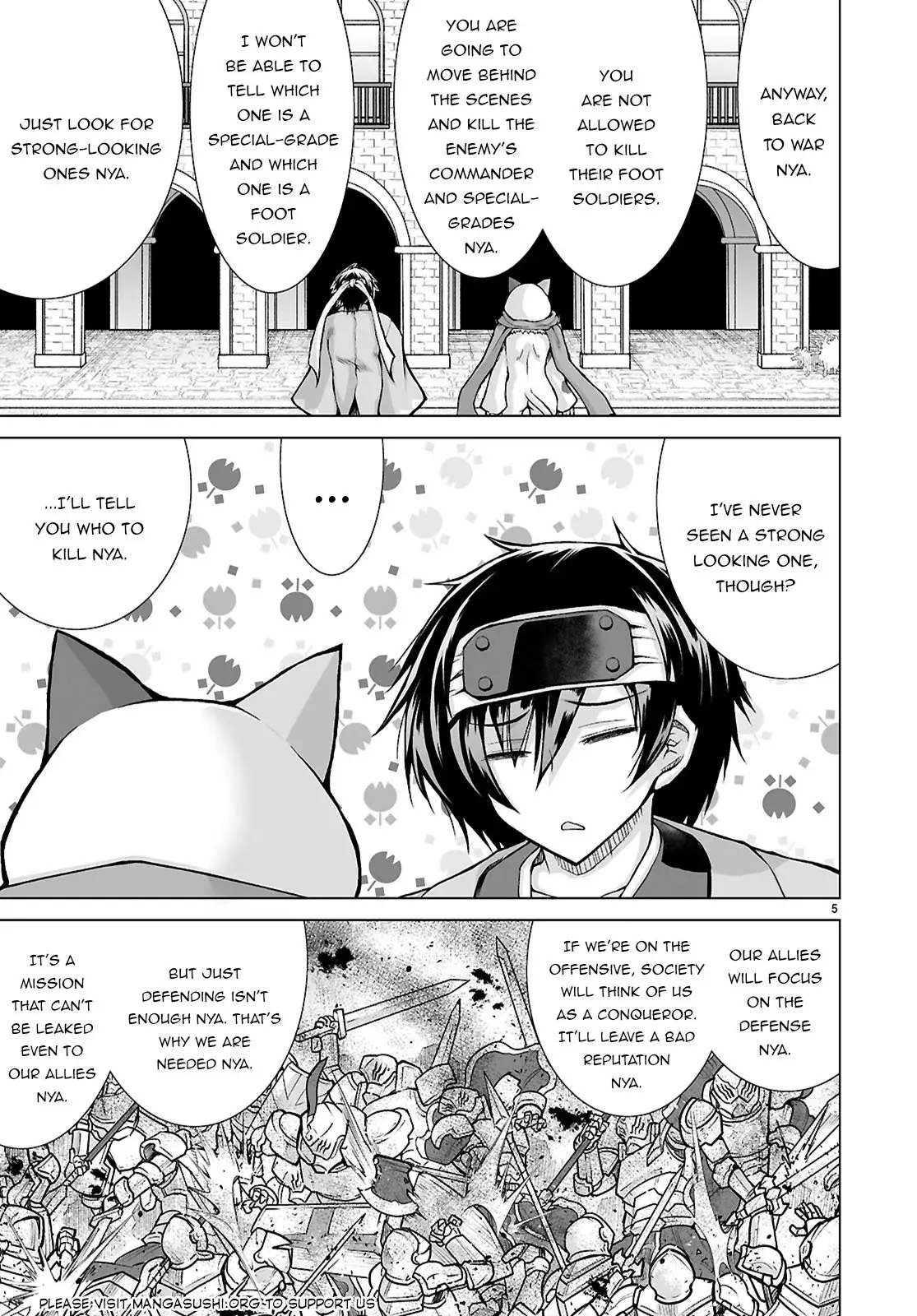 I Was Summoned to Another World, but I Got the Power to Cut Anything, so It Was Easy Mode. — Chapter 8 — Page 5