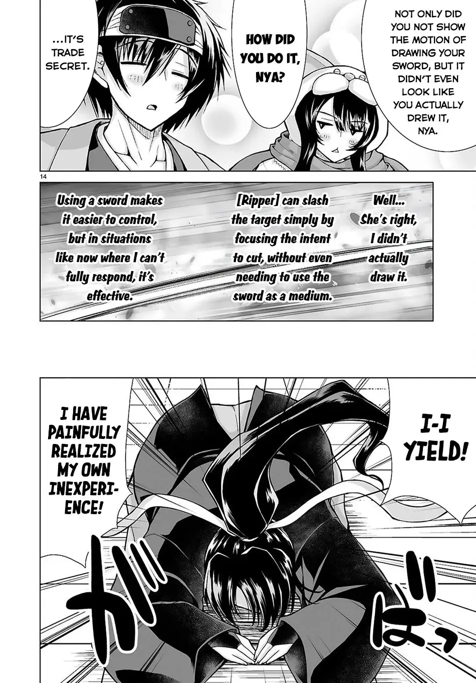 I Was Summoned to Another World, but I Got the Power to Cut Anything, so It Was Easy Mode. — Chapter 11 — Page 14