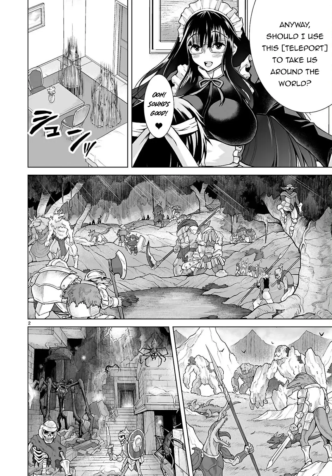 I Was Summoned to Another World, but I Got the Power to Cut Anything, so It Was Easy Mode. — Chapter 13 — Page 4
