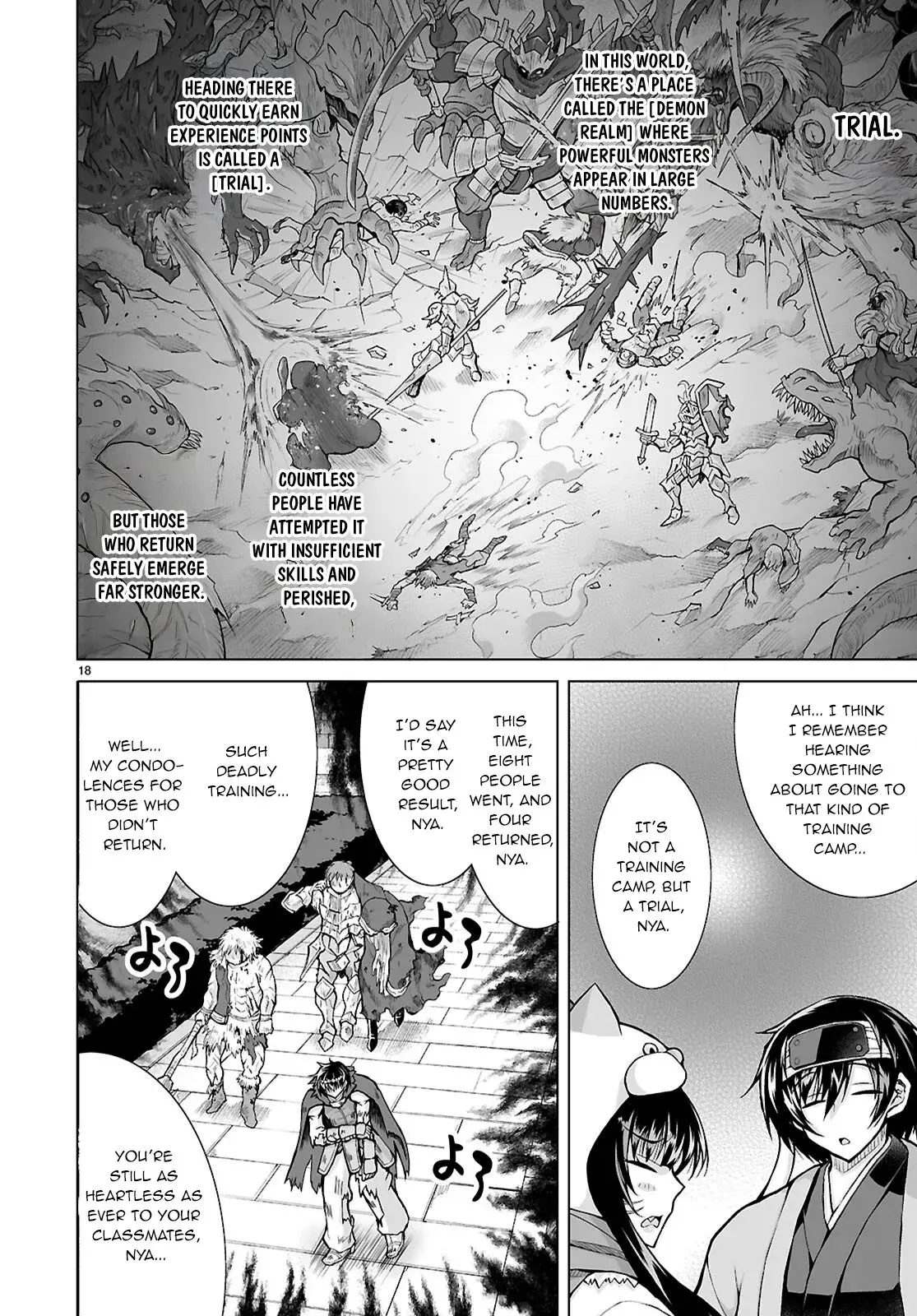 I Was Summoned to Another World, but I Got the Power to Cut Anything, so It Was Easy Mode. — Chapter 14 — Page 18