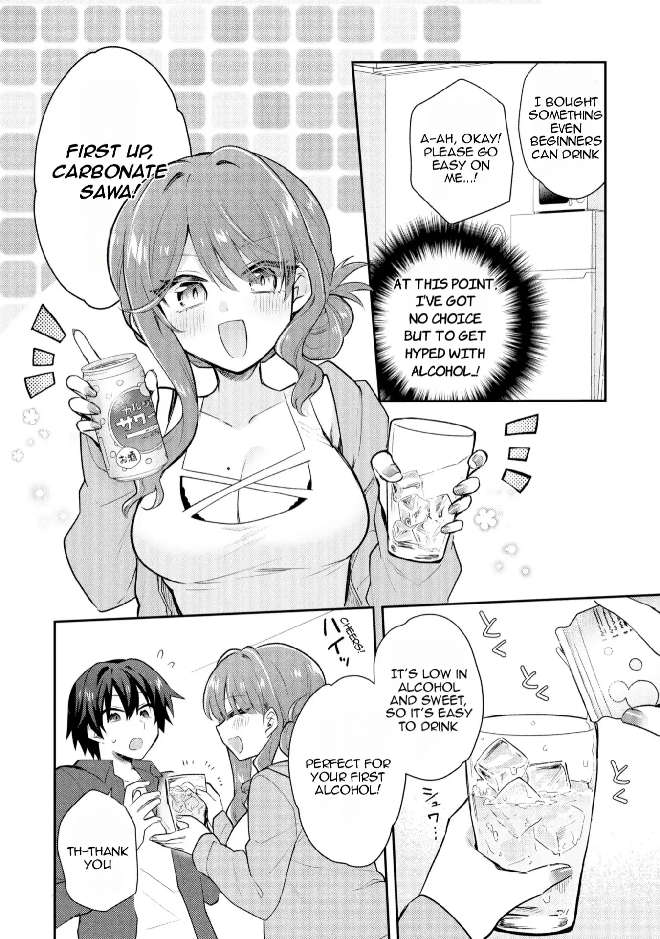 Osake to Senpai Kanojo to no Amaama Doukyo Lovecome wa Nijuusai ni Natte kara — Chapter 1 — Page 21