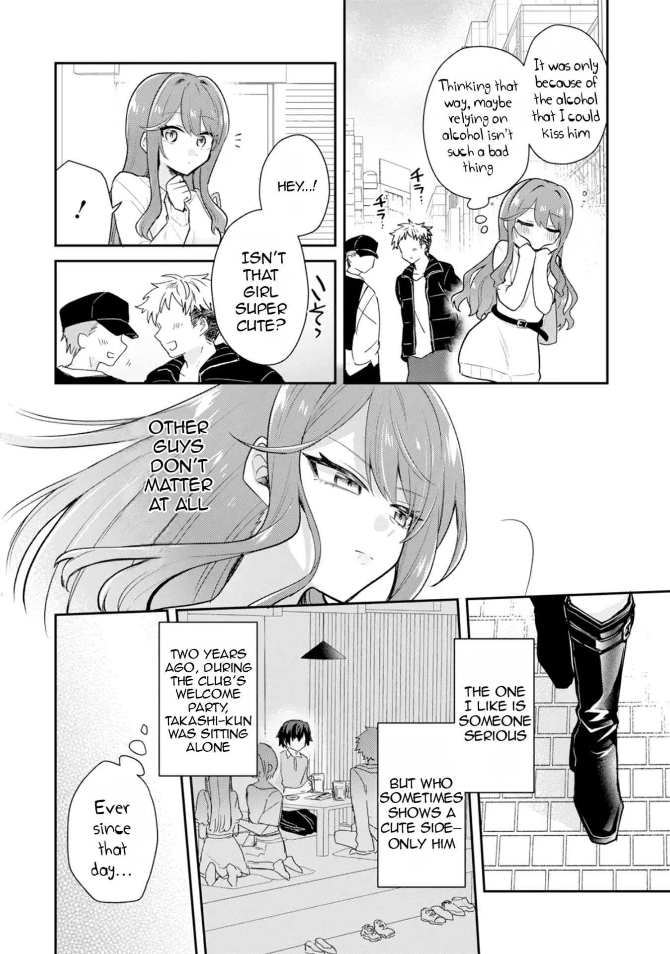 Osake to Senpai Kanojo to no Amaama Doukyo Lovecome wa Nijuusai ni Natte kara — Chapter 1 — Page 45