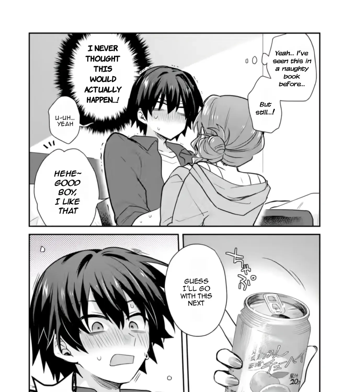 Osake to Senpai Kanojo to no Amaama Doukyo Lovecome wa Nijuusai ni Natte kara — Chapter 3 — Page 43