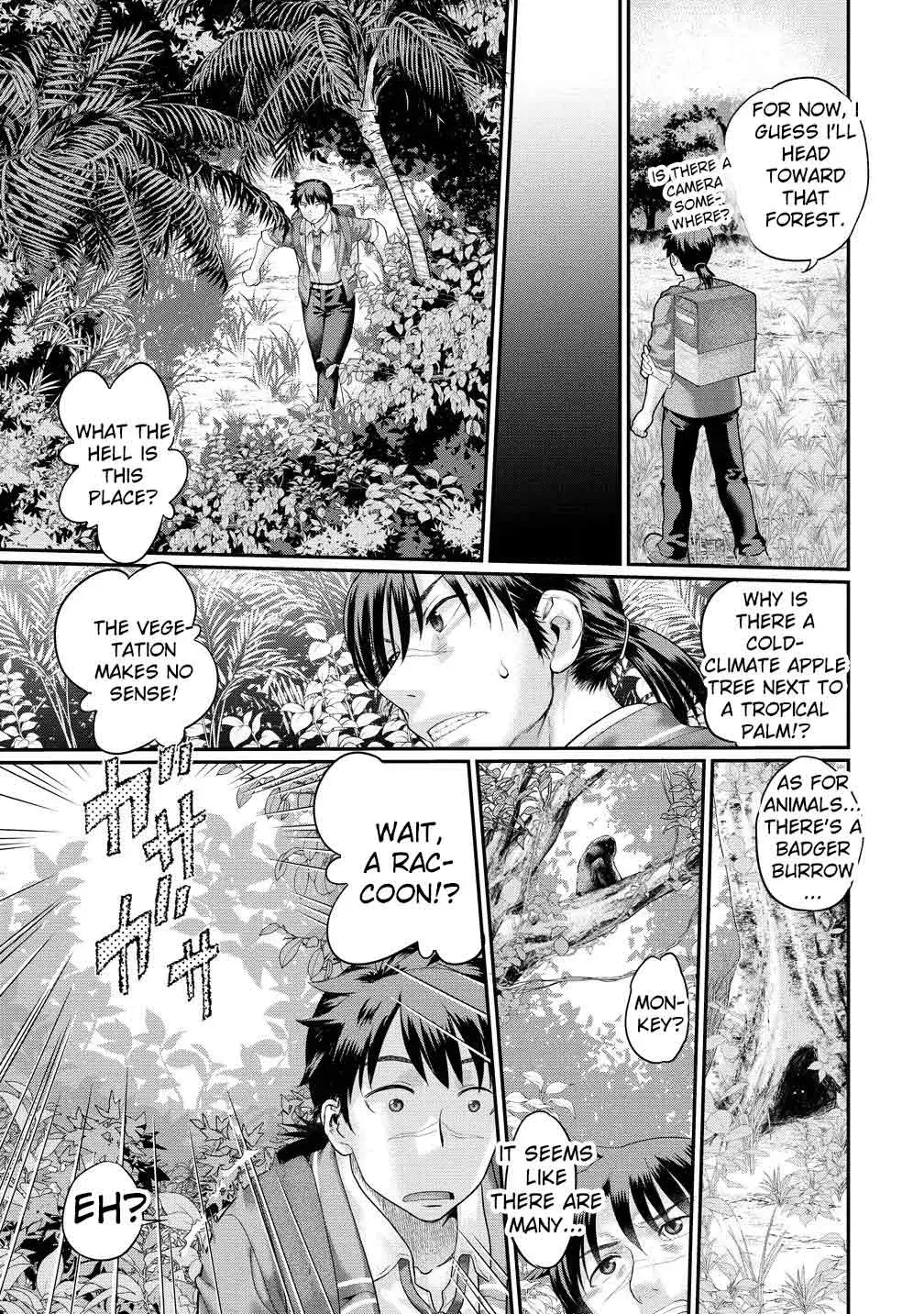 Ore Dake Yoyuu no Isekai Survival ~Tenisaki no Mujintou de Tanoshimu Harem Life~ — Chapter 1 — Page 14