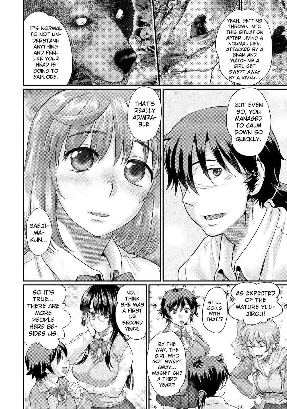Ore Dake Yoyuu no Isekai Survival ~Tenisaki no Mujintou de Tanoshimu Harem Life~ — Chapter 2.2 — Page 4