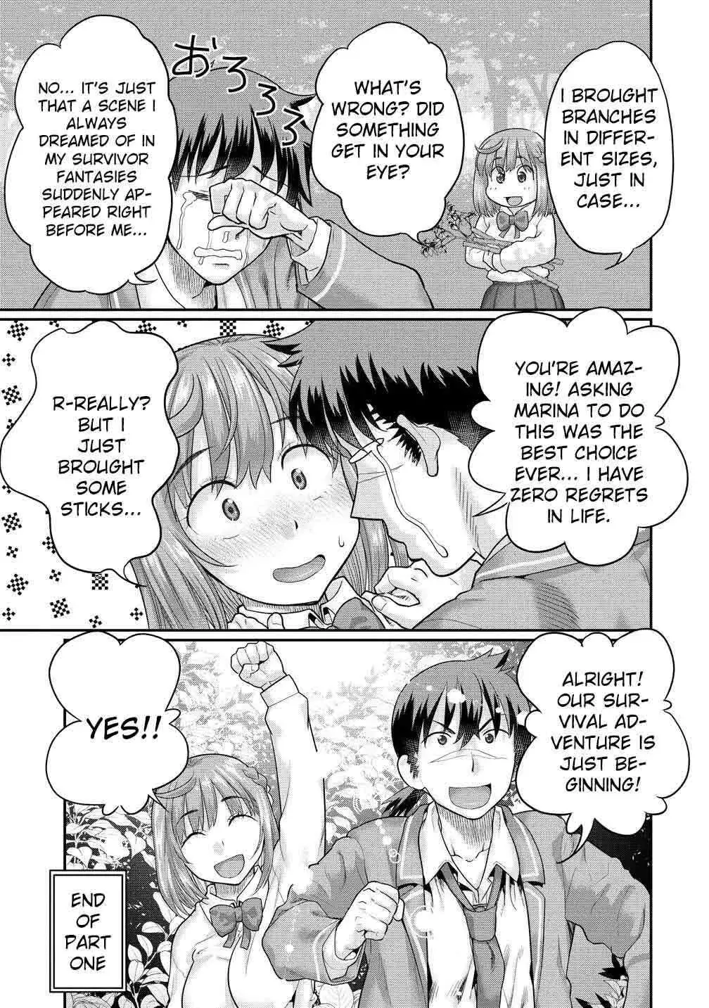 Ore Dake Yoyuu no Isekai Survival ~Tenisaki no Mujintou de Tanoshimu Harem Life~ — Chapter 4.1 — Page 9