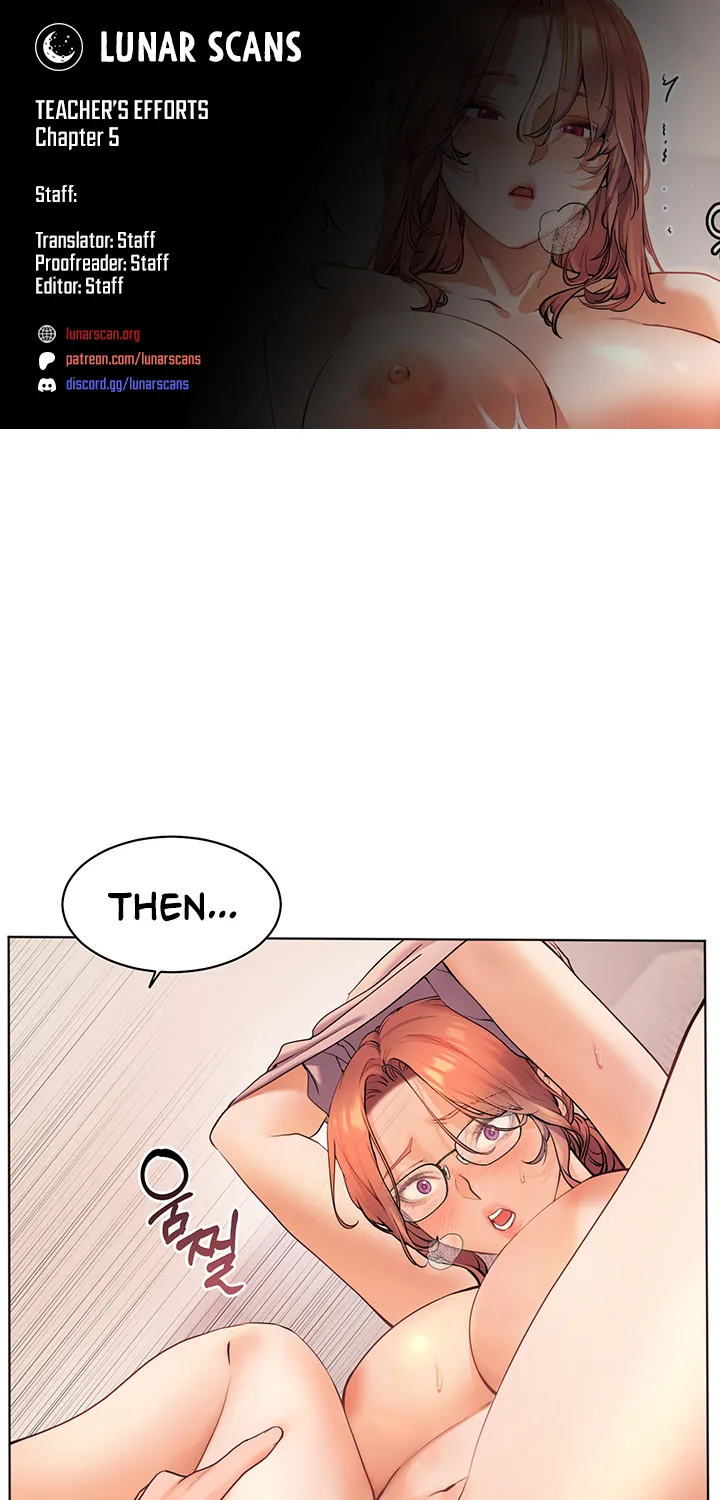 Teacher’s Efforts — Chapter 5 — Page 1