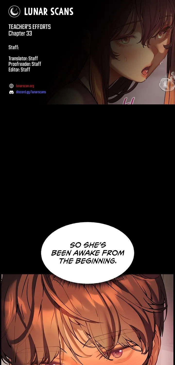Teacher’s Efforts — Chapter 33 — Page 1