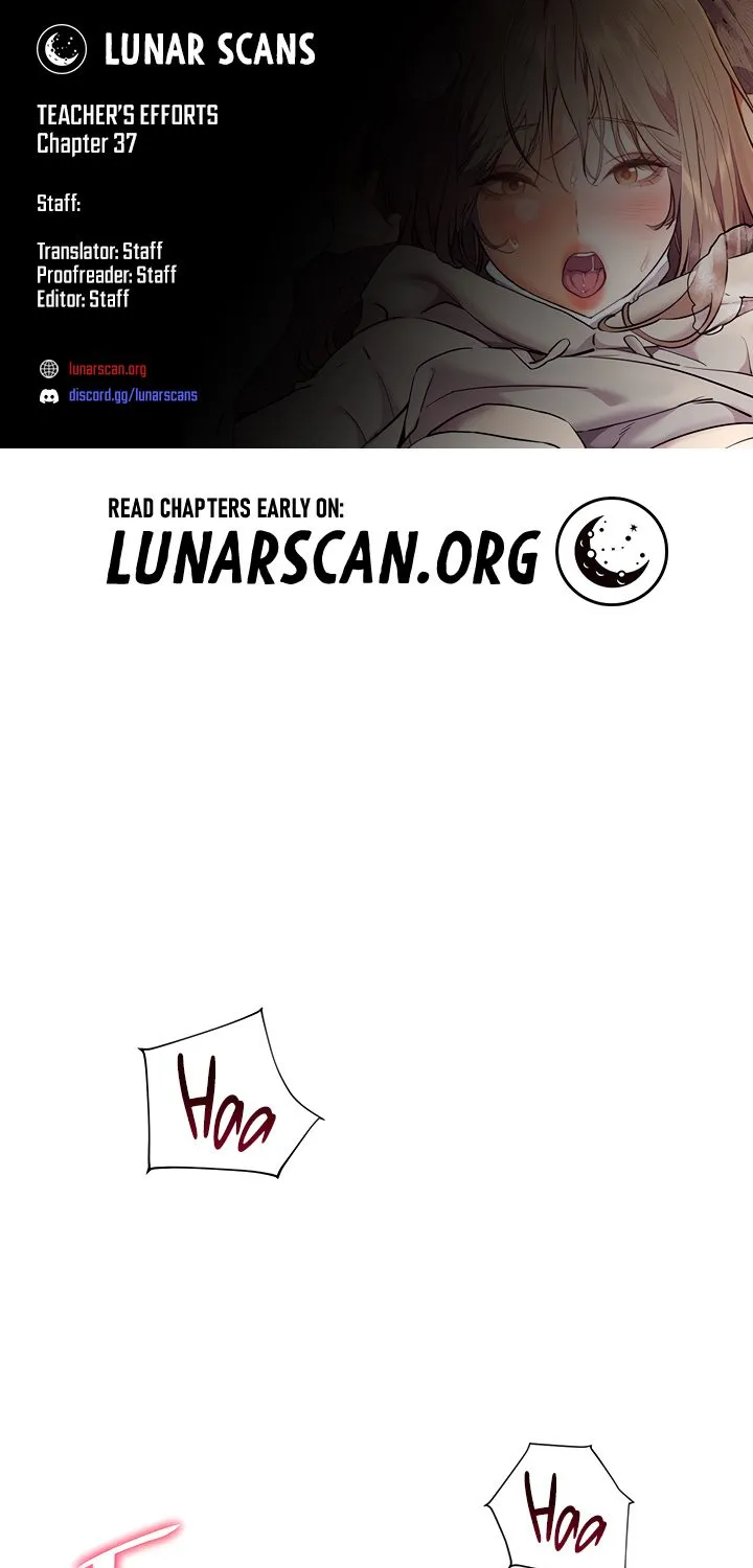 Teacher’s Efforts — Chapter 37 — Page 1