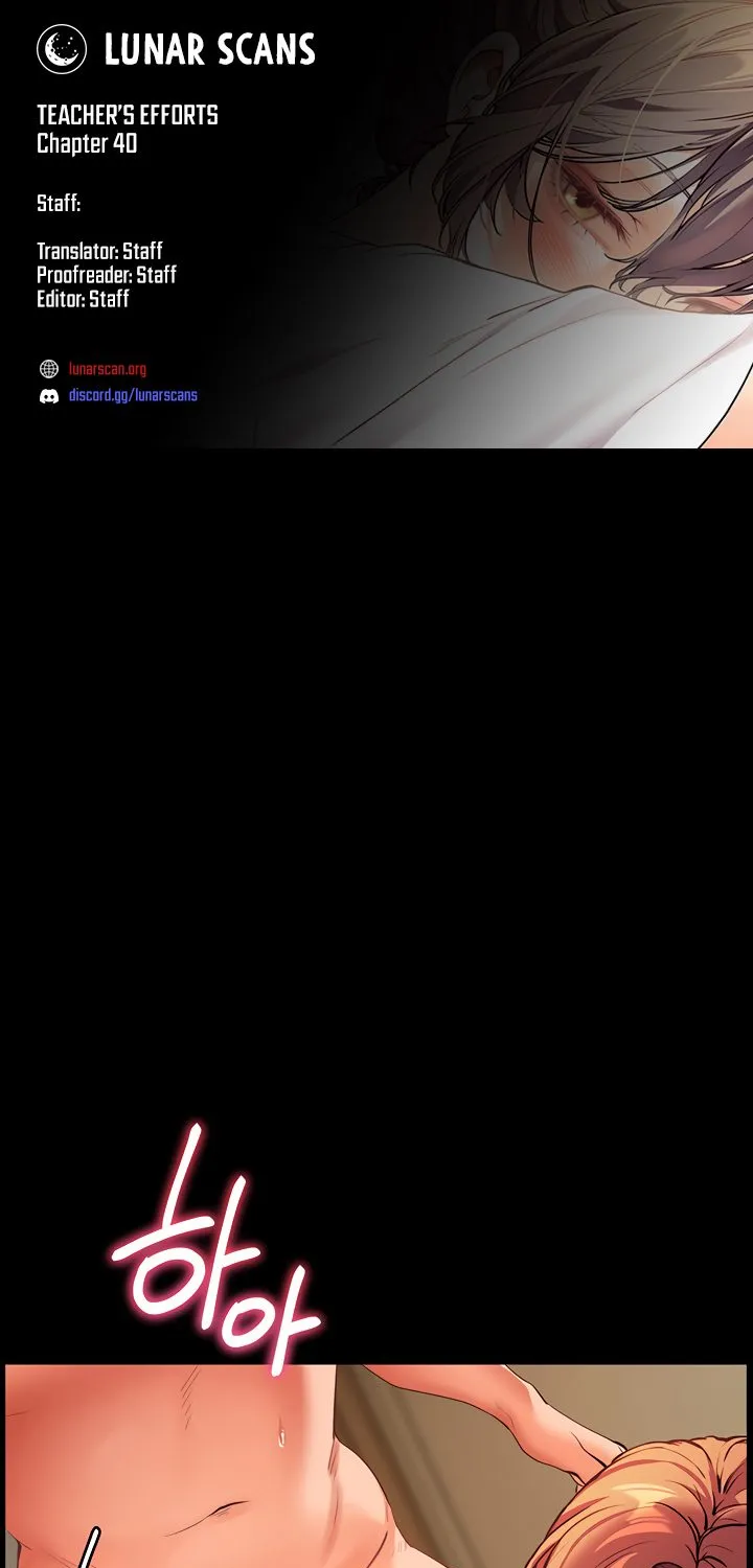 Teacher’s Efforts — Chapter 40 — Page 1