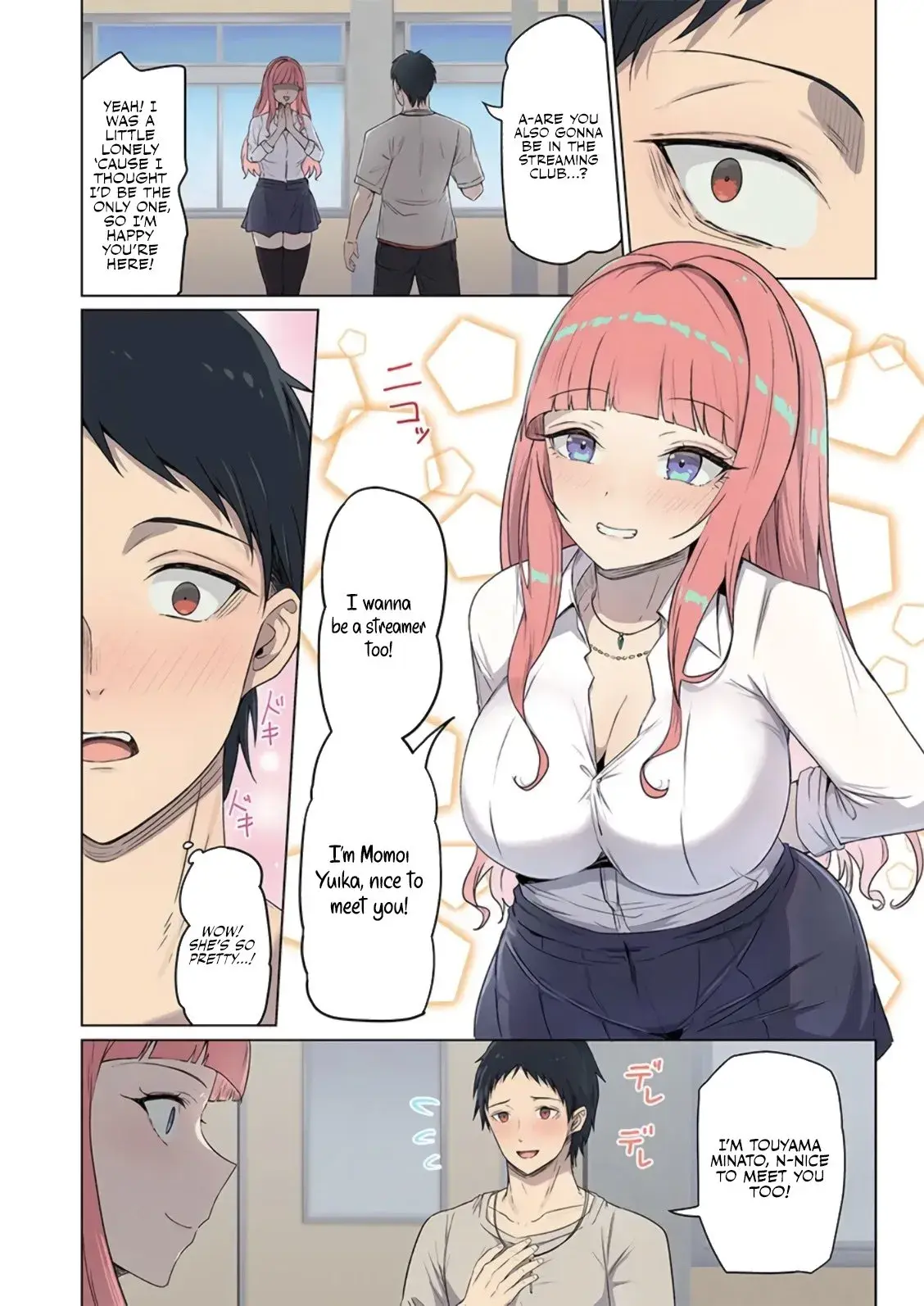 Hypnotic Super Chats She Can't Say No While Live! — Chapter 1 — Page 8