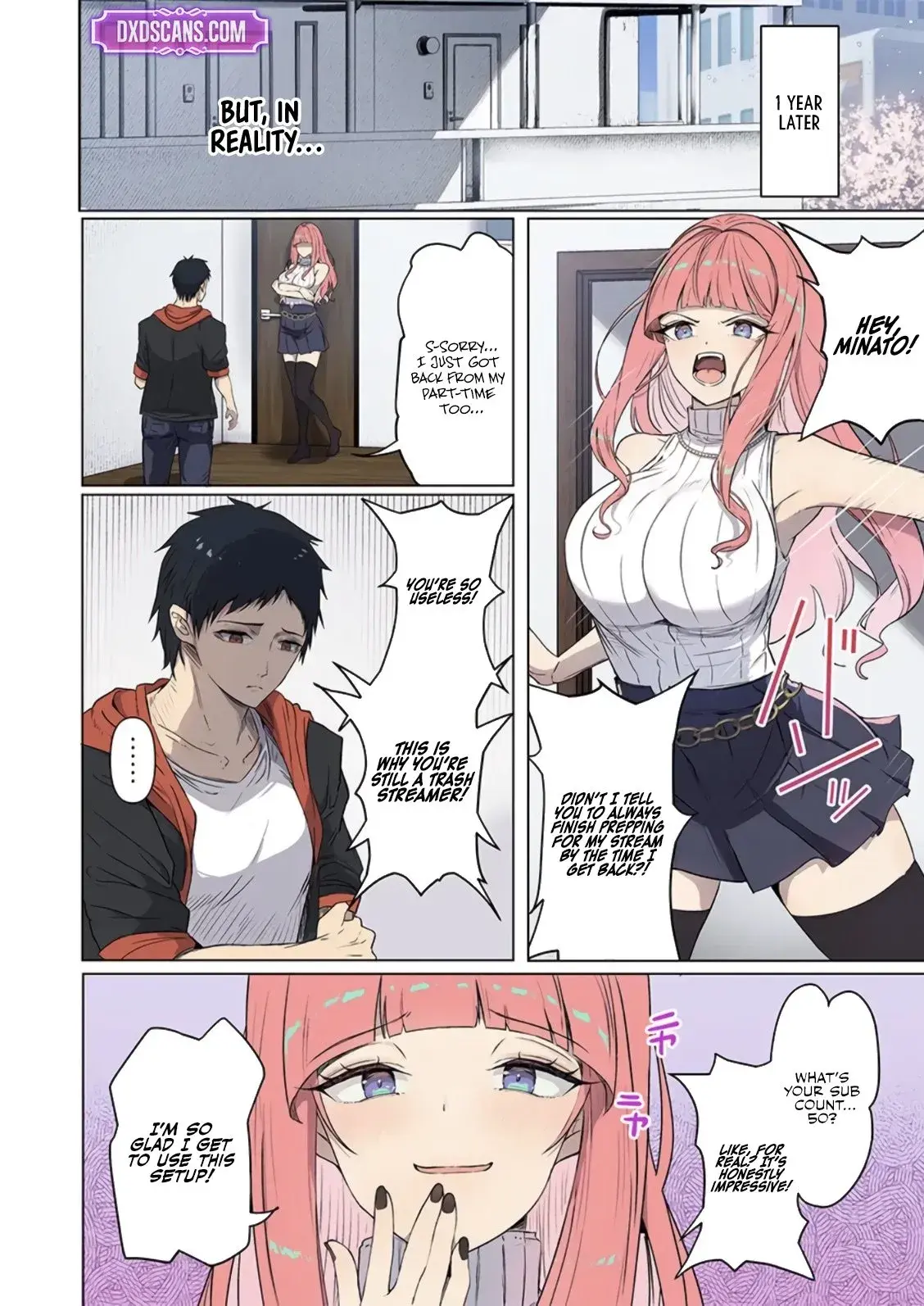 Hypnotic Super Chats She Can't Say No While Live! — Chapter 1 — Page 10