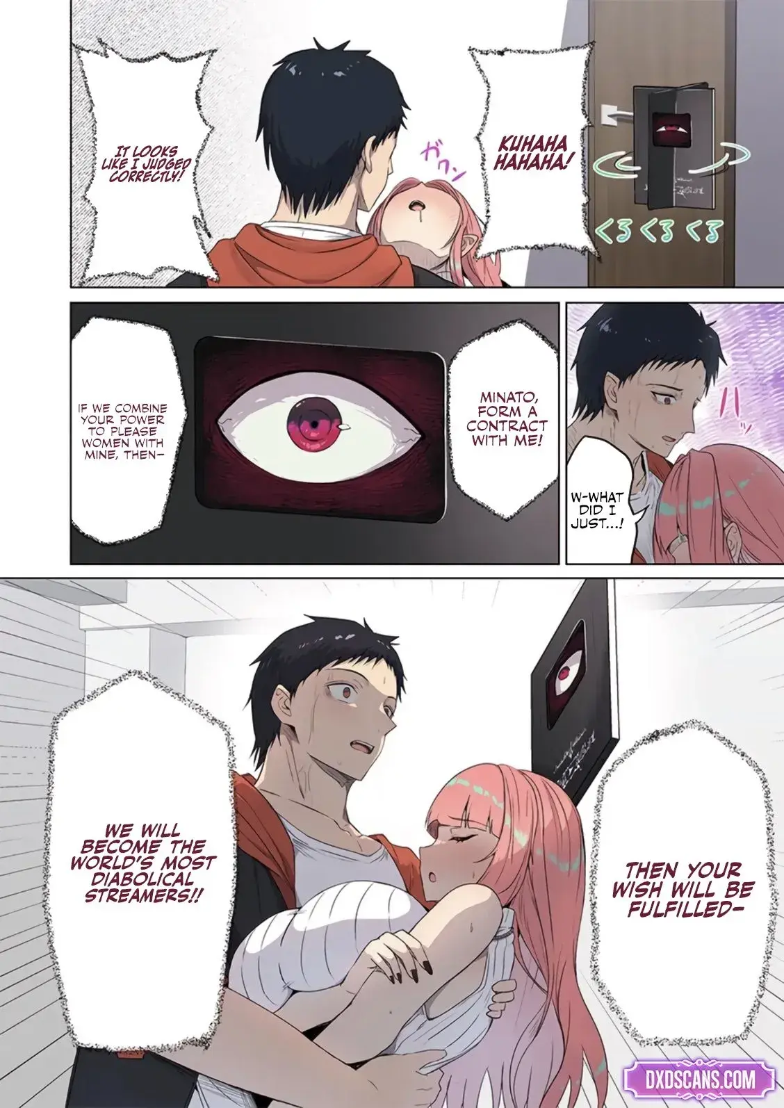 Hypnotic Super Chats She Can't Say No While Live! — Chapter 1 — Page 26